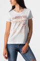 CASTELLI Kurzarm Fahrrad-Shirt - BELLAGIO TEE LADY - Weiß