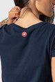 CASTELLI Kurzarm Fahrrad-Shirt - BELLAGIO TEE LADY - Blau