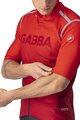 CASTELLI Kurzarm Fahrradtrikot - GABBA ROS SPECIAL  - Rot