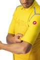 CASTELLI Kurzarm Fahrradtrikot - GABBA ROS SPECIAL - Gelb