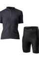 CASTELLI Kurzarm Radtrikot und Shorts - PROMESSA J. LADY - Schwarz