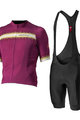 CASTELLI Kurzarm Radtrikot und Shorts - GRIMPEUR - Cyclamen/Schwarz