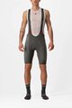 CASTELLI Kurze Fahrradhose mit Trägern - COMPETIZIONE - Grün