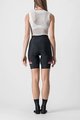 CASTELLI Fahrradshorts ohne Träger - PRIMA LADY - Schwarz