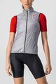 CASTELLI Fahrradweste - ARIA LADY - Silber