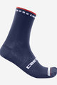 CASTELLI Klassische Fahrradsocken - ROSSO CORSA - Blau