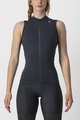 CASTELLI Ärmelloses Fahrradtrikot - SOLARIS LADY - Schwarz