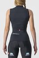 CASTELLI Ärmelloses Fahrradtrikot - SOLARIS LADY - Schwarz