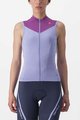 CASTELLI Ärmelloses Fahrradtrikot - SOLARIS LADY - Lila