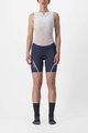 CASTELLI Fahrradshorts ohne Träger - VELOCISSIMA 3 LADY - Blau