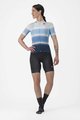 CASTELLI Kurzarm Fahrradtrikot - DOLCE LADY - Blau/Hellblau