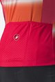 CASTELLI Kurzarm Fahrradtrikot - DOLCE LADY - Rot/Orange