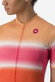 CASTELLI Kurzarm Fahrradtrikot - DOLCE LADY - Rot/Orange