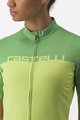 CASTELLI Kurzarm Fahrradtrikot - VELOCISSIMA LADY - Grün/Gelb