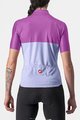 CASTELLI Kurzarm Fahrradtrikot - VELOCISSIMA LADY - Lila