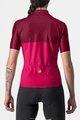 CASTELLI Kurzarm Fahrradtrikot - VELOCISSIMA LADY - Rot/Rosa