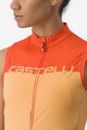 CASTELLI Ärmelloses Fahrradtrikot - VELOCISSIMA LADY - Orange