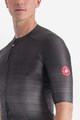 CASTELLI Kurzarm Fahrradtrikot - AERO RACE 6.0 - Anthrazit