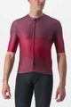 CASTELLI Kurzarm Fahrradtrikot - AERO RACE 6.0 - bordeaux