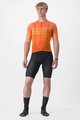 CASTELLI Kurzarm Fahrradtrikot - CLIMBER'S 3.0 - Orange