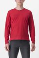 CASTELLI Langarm Fahrradtrikot für den Sommer - TRAIL TECH 2 - Rot