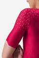 CASTELLI Kurzarm Fahrradtrikot - PEZZI LADY - Rot