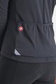 CASTELLI Langarm Fahrradtrikot für den Sommer - ANIMA 4 LADY - Anthrazit