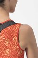 CASTELLI Ärmelloses Fahrrad-Shirt - PRO MESH 4 W LADY - Orange