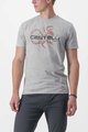 CASTELLI Kurzarm Fahrrad-Shirt - FINALE - Grau
