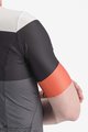 CASTELLI Kurzarm Fahrradtrikot - SEZIONE - Grau/Schwarz/Orange