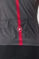 CASTELLI Kurzarm Fahrradtrikot - SEZIONE - Grau/Schwarz/Orange