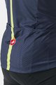 CASTELLI Kurzarm Fahrradtrikot - SEZIONE - Elfenbein/Blau/Rot