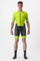 CASTELLI Fahrrad-Unteranzug - FREE SANREMO 2 - Gelb/Schwarz