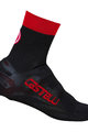 CASTELLI Fahrrad-Überschuhe - BELGIAN  - Schwarz/Rot
