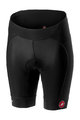CASTELLI Fahrradshorts ohne Träger - VELOCISSIMA LADY - Schwarz