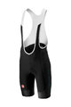 CASTELLI Kurze Fahrradhose mit Trägern - EVOLUZIONE 2.0 - Blau/Schwarz