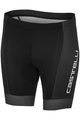 CASTELLI Fahrradshorts ohne Träger - FUTURE RACER KIDS - Schwarz