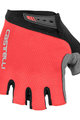 CASTELLI Fingerlose Fahrradhandschuhe - ENTRATA - Rot