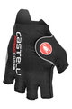 CASTELLI Fingerlose Fahrradhandschuhe - ROSSO CORSA PRO - Schwarz
