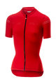 CASTELLI Kurzarm Fahrradtrikot - PROMESSA 2.0 LADY - Rot