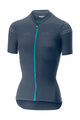 CASTELLI Kurzarm Fahrradtrikot - PROMESSA 2.0 LADY - Blau