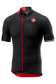 CASTELLI Kurzarm Fahrradtrikot - AERO RACE 4.1 SOLID - Grau