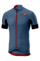 CASTELLI Kurzarm Fahrradtrikot - AERO RACE 4.1 SOLID - Blau