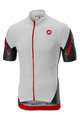 CASTELLI Kurzarm Fahrradtrikot - ENTRATA 3.0 - Weiß/Rot