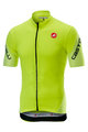 CASTELLI Kurzarm Fahrradtrikot - ENTRATA 3.0 - Gelb