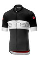 CASTELLI Kurzarm Fahrradtrikot - PROLOGO VI - Beige/Schwarz/Grau