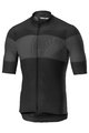 CASTELLI Kurzarm Fahrradtrikot - RUOTA - Schwarz/Grau
