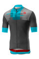 CASTELLI Kurzarm Fahrradtrikot - A BLOC - Grau