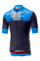 CASTELLI Kurzarm Fahrradtrikot - A BLOC - Blau