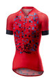 CASTELLI Kurzarm Fahrradtrikot - CLIMBER'S LADY - Rot